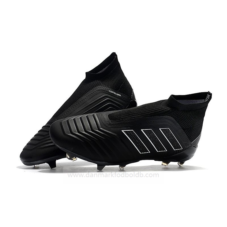 Adidas Predator 18+ FG Fodboldstøvler Herre – Shadow Mode Sort